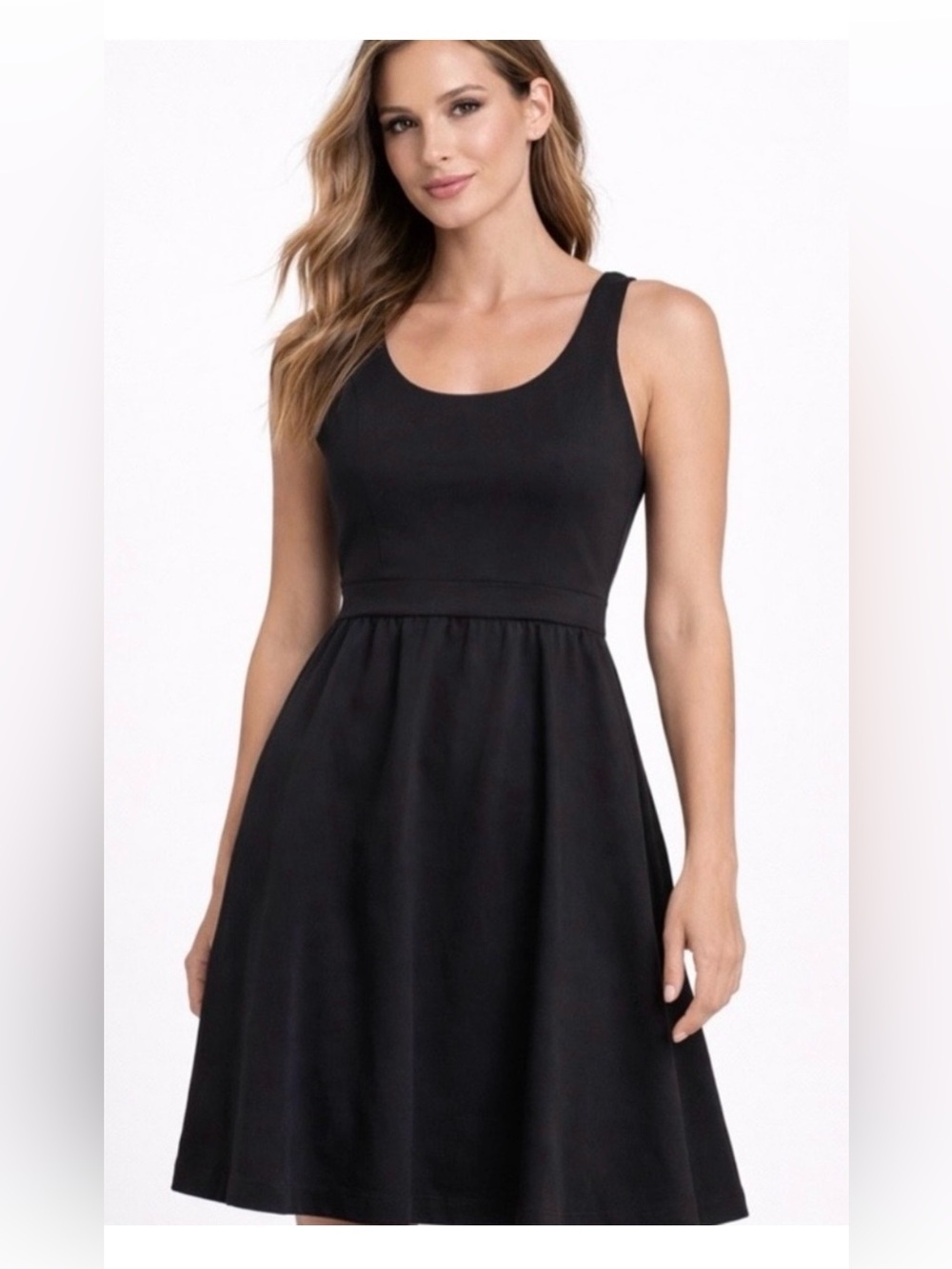 NWOT Black Midi Dress